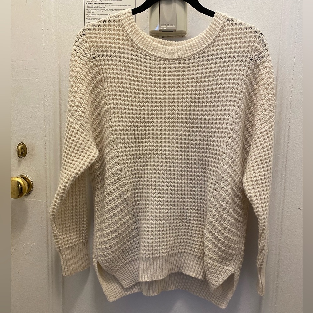 Madewell Cream Knit Sweater Size XS